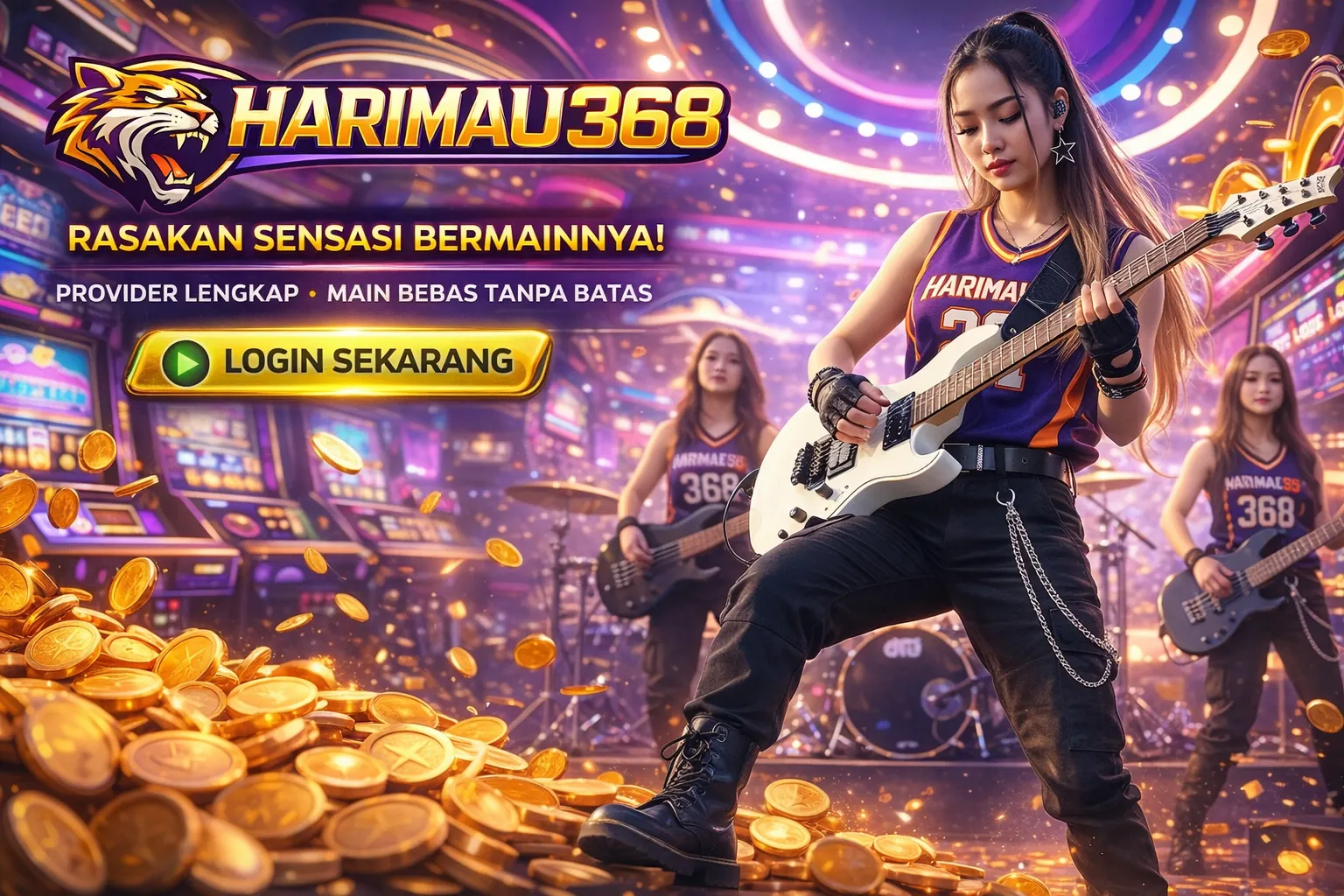 Galeri foto HARIMAU368 • Gaming Sport Asli Bikin Deg-degan Gila! di Jakarta